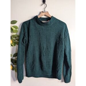 Weatherproof Vintage Green Sweater Sz M